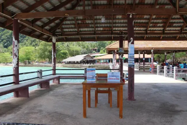 Koh Ngai Resort Pier