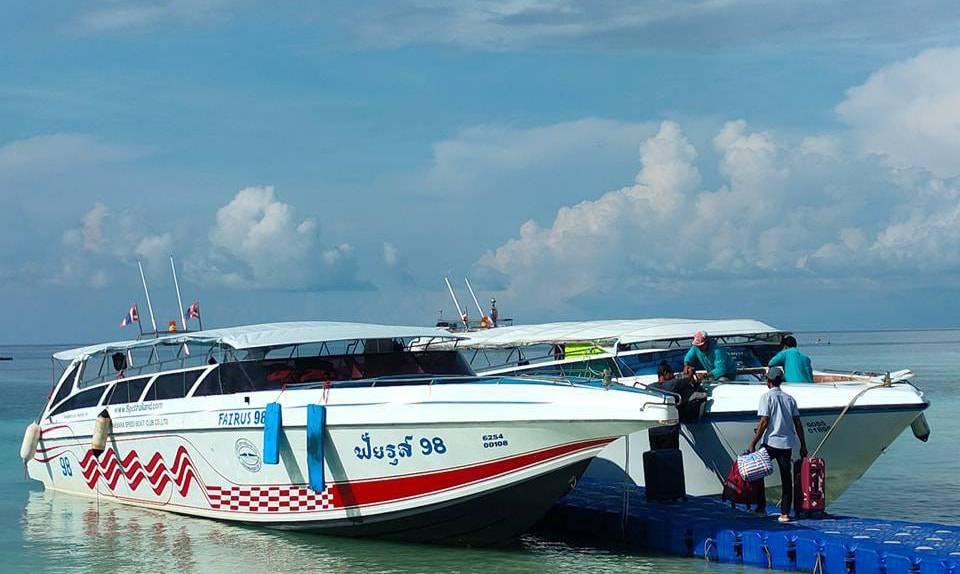 Recovery the route Pak Meng Pier – Koh Mook by Join Speed boat 2024-2025